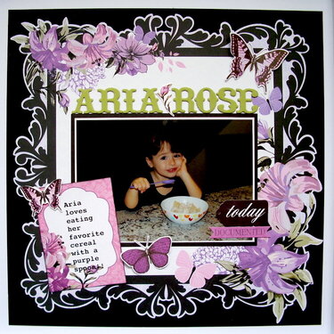 Aria Rose - Kaisercraft