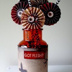 Zombie party straws **Moxxie**