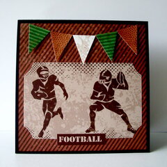 F is for Football card **Moxxie**