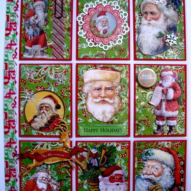 Santa Pocket Page