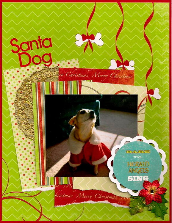Santa Dog **Moxxie**