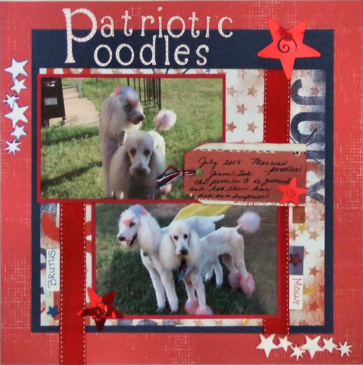 Patriotic Poodles