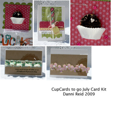 *CupCards to go July Card Kit*pic #2