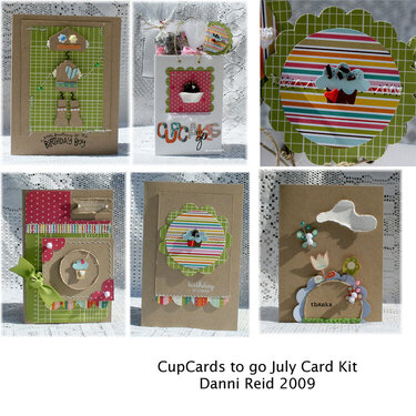 *CupCards to go July Card Kit*pic #3