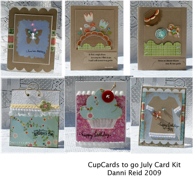 *CupCards to go July Card Kit*pic #1