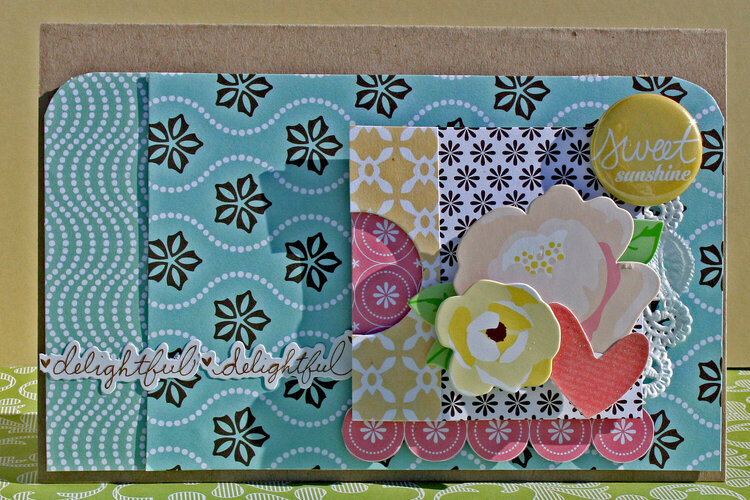 American Crafts Dear Lizzy &amp; Letterbox Card