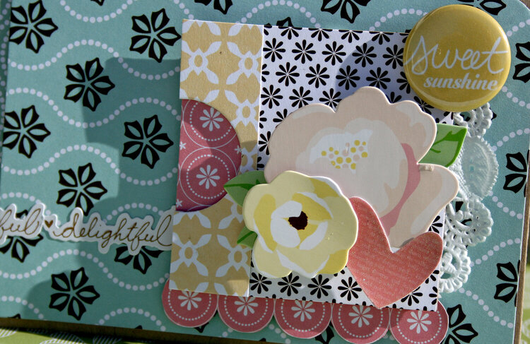 American Crafts Dear Lizzy &amp; Letterbox Card (close-up)