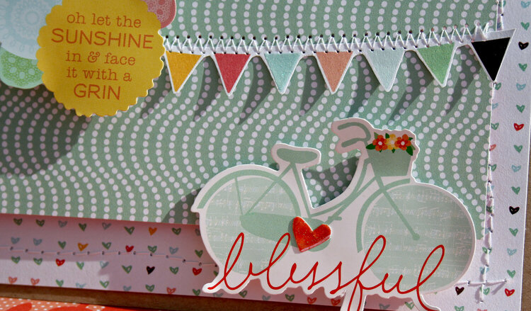 American Crafts Dear Lizzy Card (close-up)