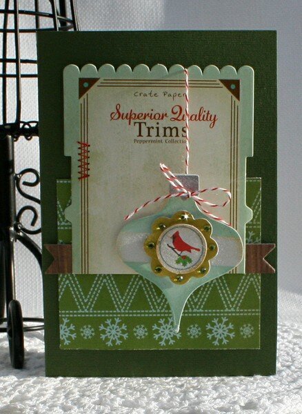 Crate Paper Peppermint Christmas Cards