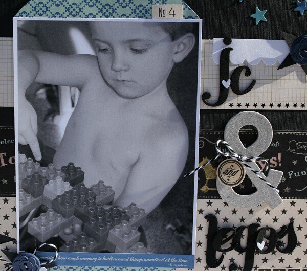 jc &amp; legos OA 5 &amp; Dime My Scrapbook Nook