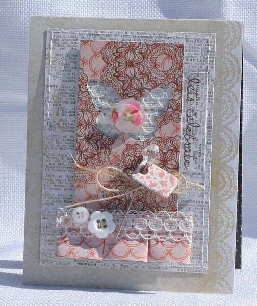 Stamping Challenge &#039;Nook Echo Park Crate Paper MME