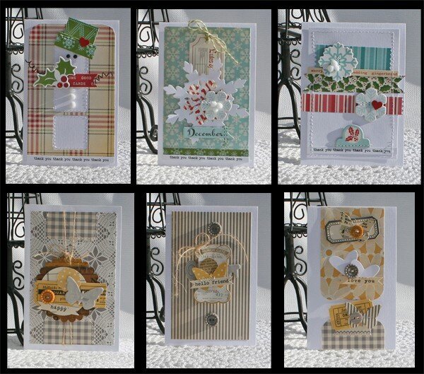 October Afternoon Holiday Style &amp; Farmhouse Cards