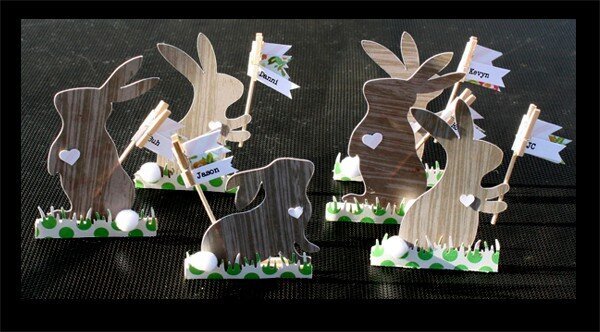 bunny place cards with tutorial CP Pretty Party 