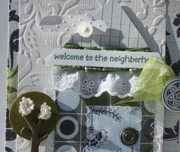 Welcome Neighborhood Gift*Cuttlebug Marks Paper Co