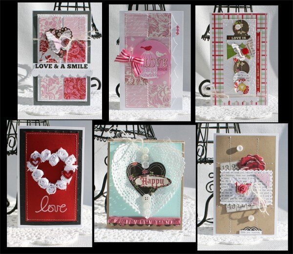 valentine card assortment basic grey kissing booth