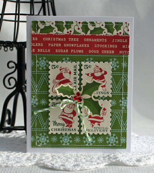 OA Holiday Style Christmas card