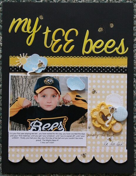 Mighty Bees * American Crafts Dear Lizzy