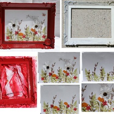 altered frame class My Scrapbook Nook