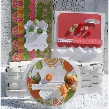 *Papertrey Ink Everday Button Stamps Cards*