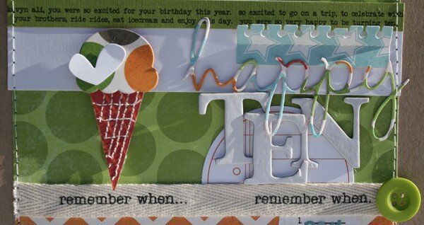 happy ten My MInd&#039;s Eye LIME TWIST &#039;Nook AUG kit