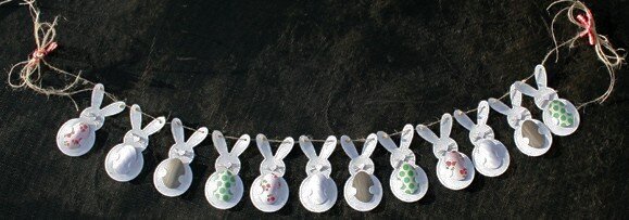 bunny garland banner CP Pretty Party Story Teller