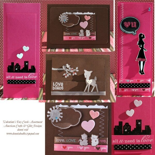 Valentines Cards*American Crafts