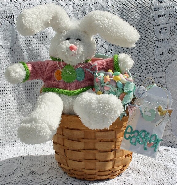 Cosmo Cricket, AC Dear Lizzy Easter Basket &amp; Goodies