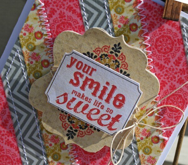 your smile card MME Indie Chic Washi Tape