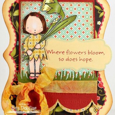 MFT - Pure Innocence Daffodil card