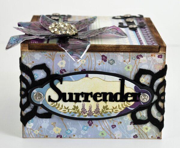 Surrender box - Creative Cuts and More Blog Hop