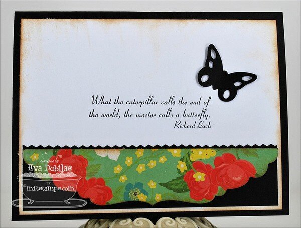 My Favorite Things butterfly card