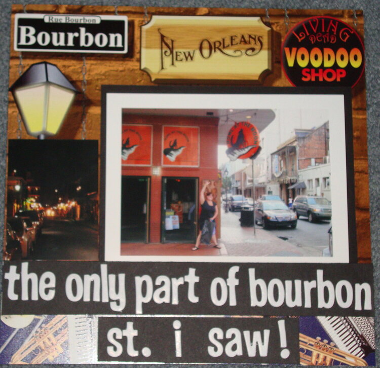 The Only Part of Bourbon St. I saw!