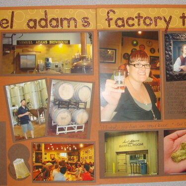 Samuel Adams Factory Tour