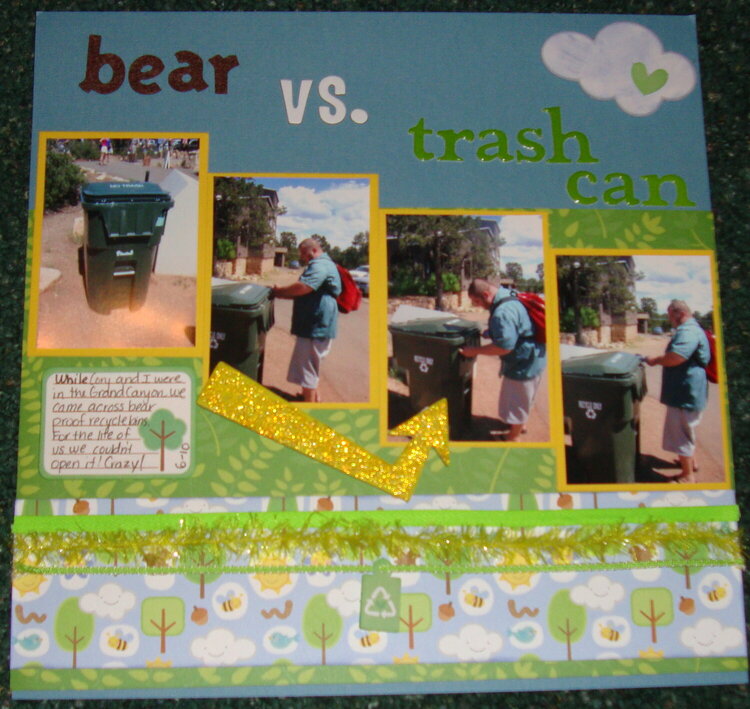 Bear Vs. Trash Can