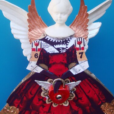 Steampunk Hybrid Valentine Paper Doll