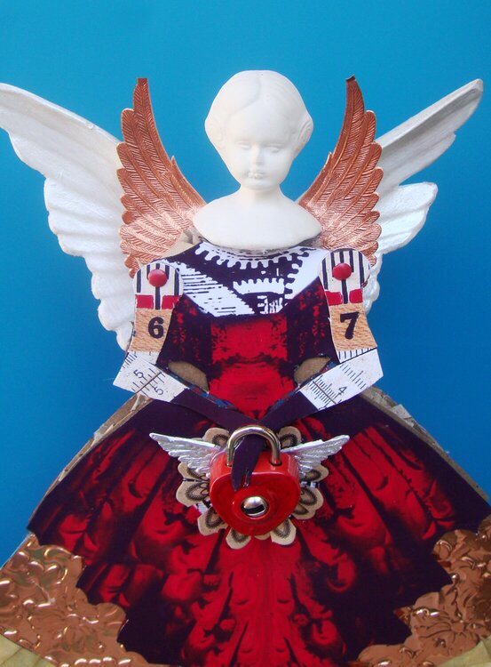 Steampunk Hybrid Valentine Paper Doll