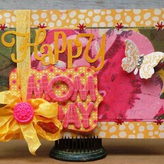 Twisted Card #056 "YELLOW" Happy Mother's Day Card