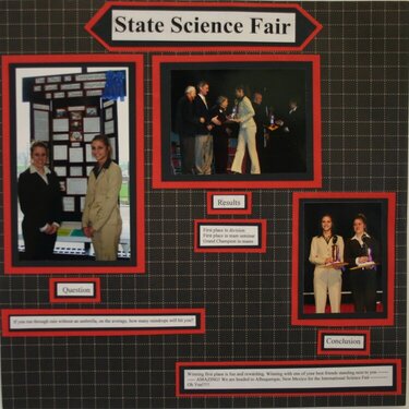 State Science Fair (left)