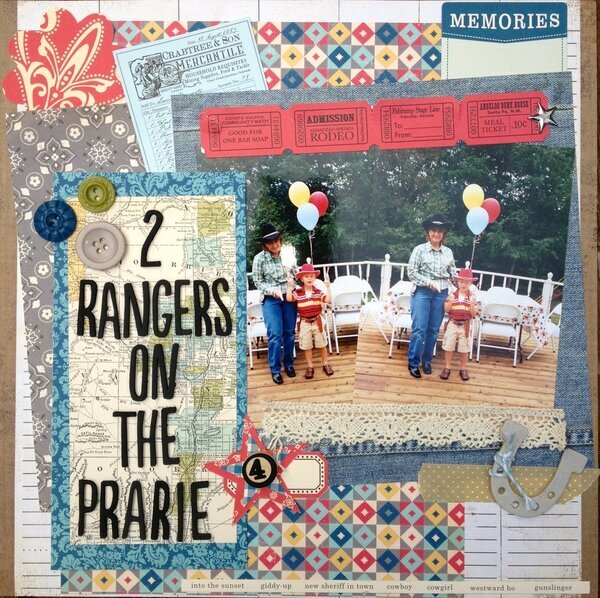 2 Rangers on Prairie
