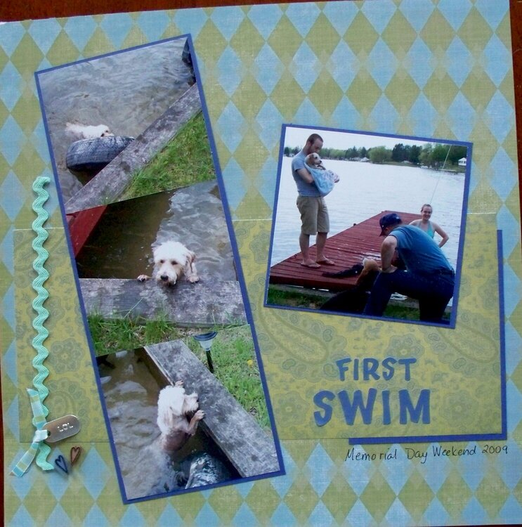 first swim