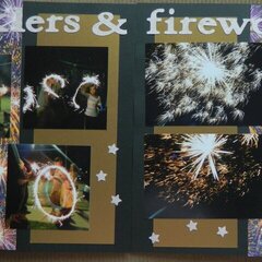 sparklers & fireworks