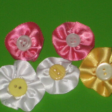 Ribbon Flowers