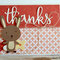 "Thanks" card set