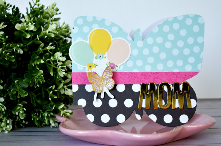 Butterfly Shaped Cards for Mom!
