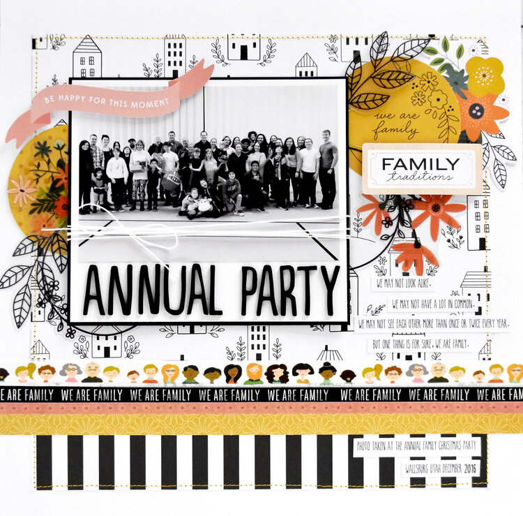 Family Traditions Layout