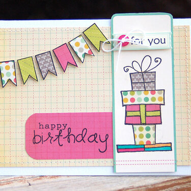happy birthday (jane&#039;s doodles stamps)...