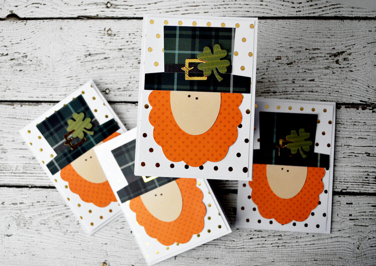 St. Patrick&#039;s Day Card Set