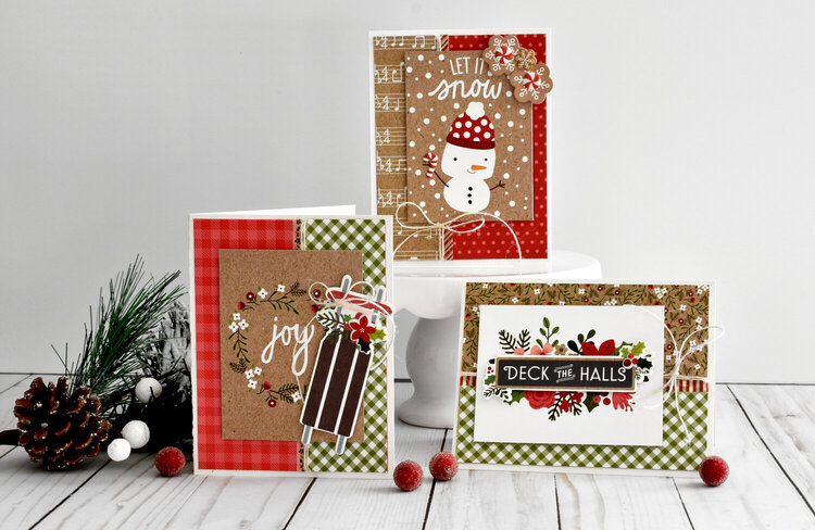 quick and easy holiday card set