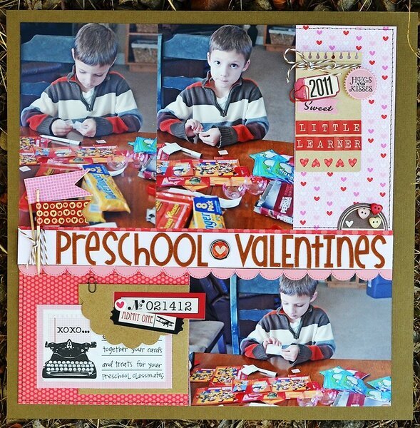 preschool valentines...