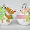 reindeer ornament set...